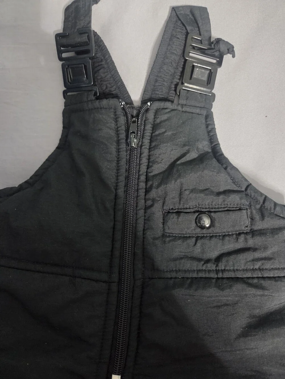 BIG CHILL Black Snow Overall, Size:4T